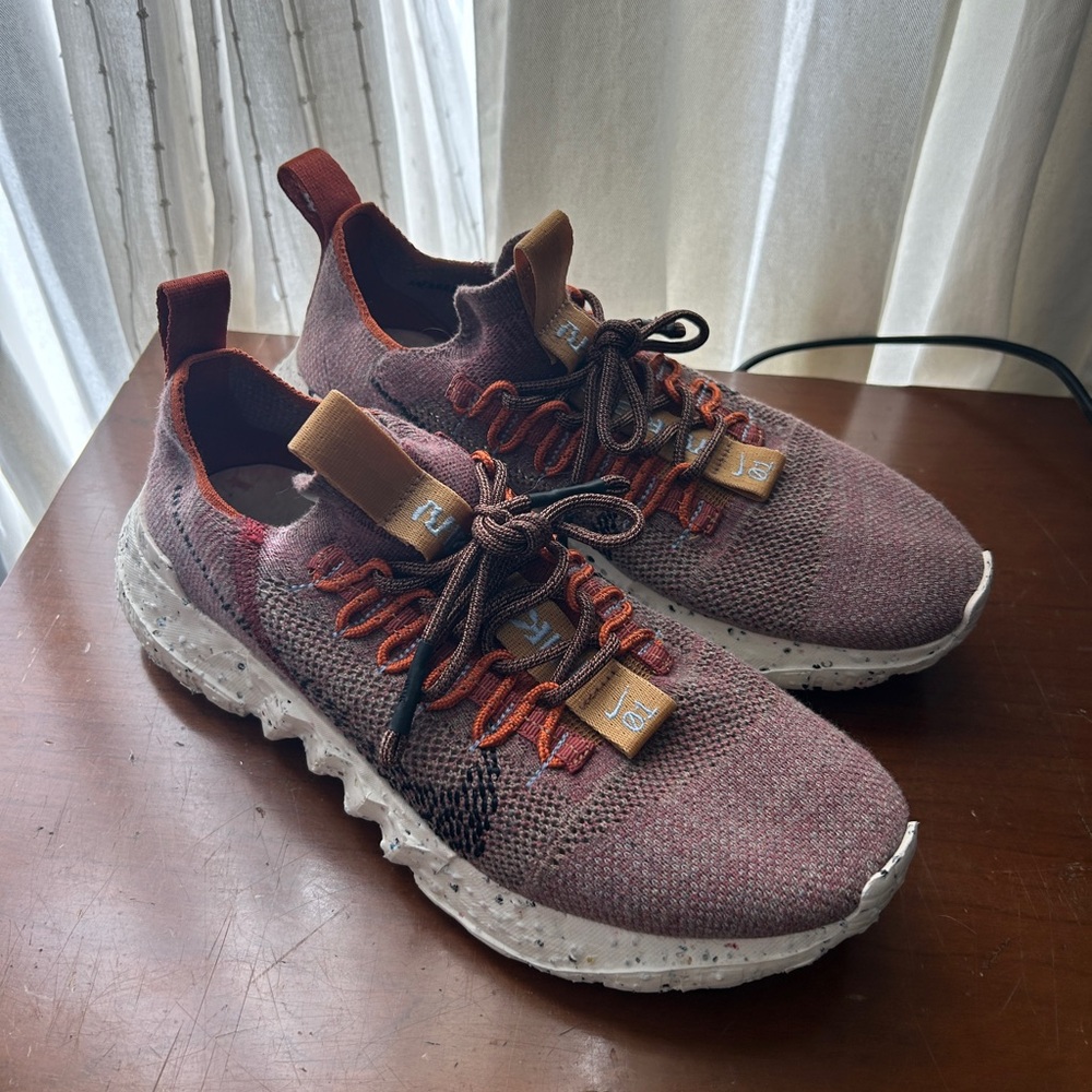 Nike Space Hippie 01 Redstone Sequoia Size 8